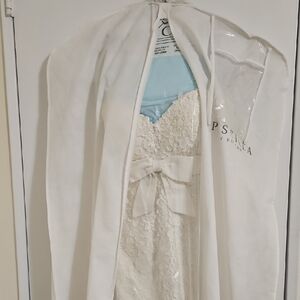 Priscilla Of Boston Strapless Wedding Gown